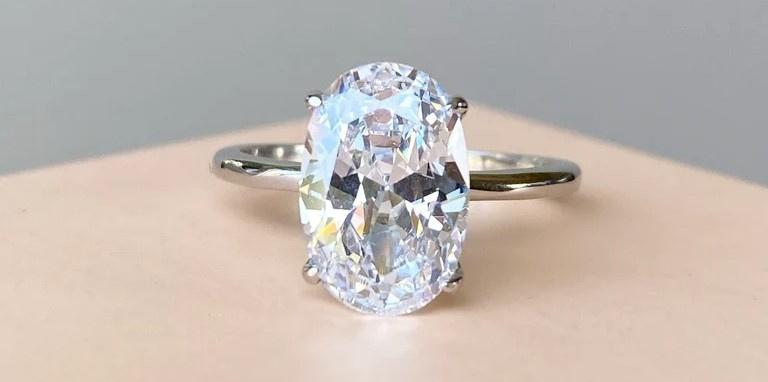 Best Moissanite Engagement Rings Hitched Co Uk