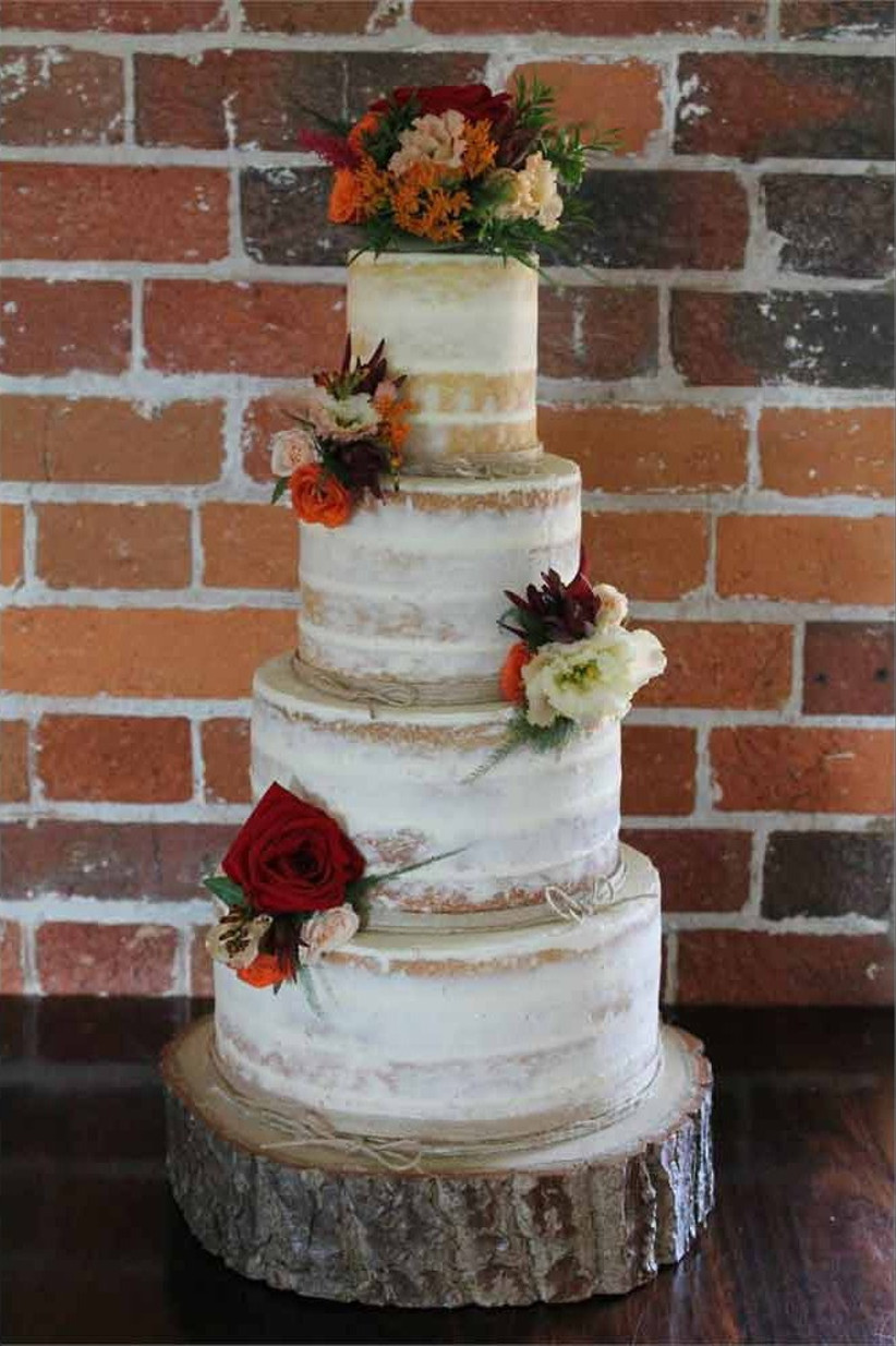 The Most Beautiful Semi Naked Wedding Cakes Hitched Co Uk