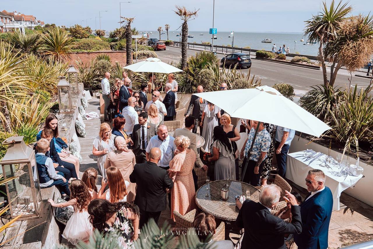 The Roslin Beach Hotel Wedding Venue Southend On Sea Essex Hitched Co Uk