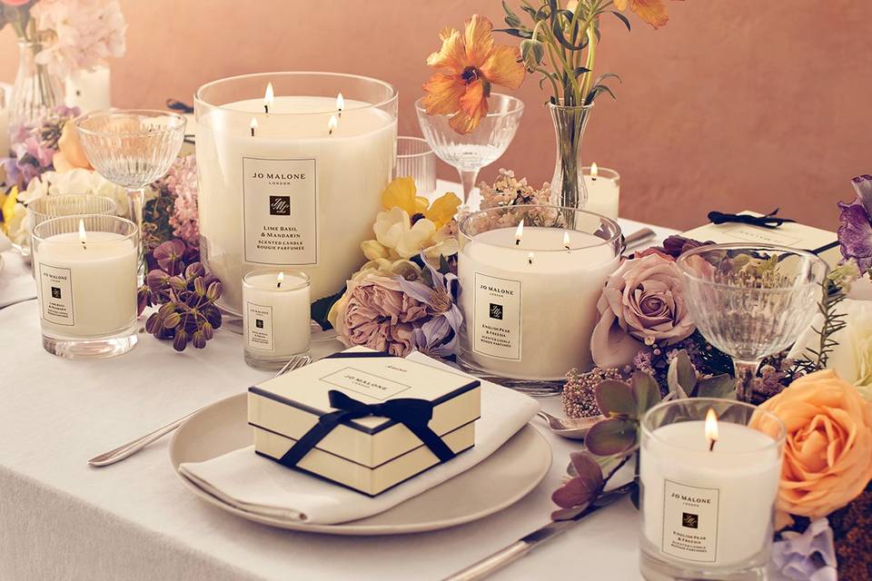 Jo Malone products including candles