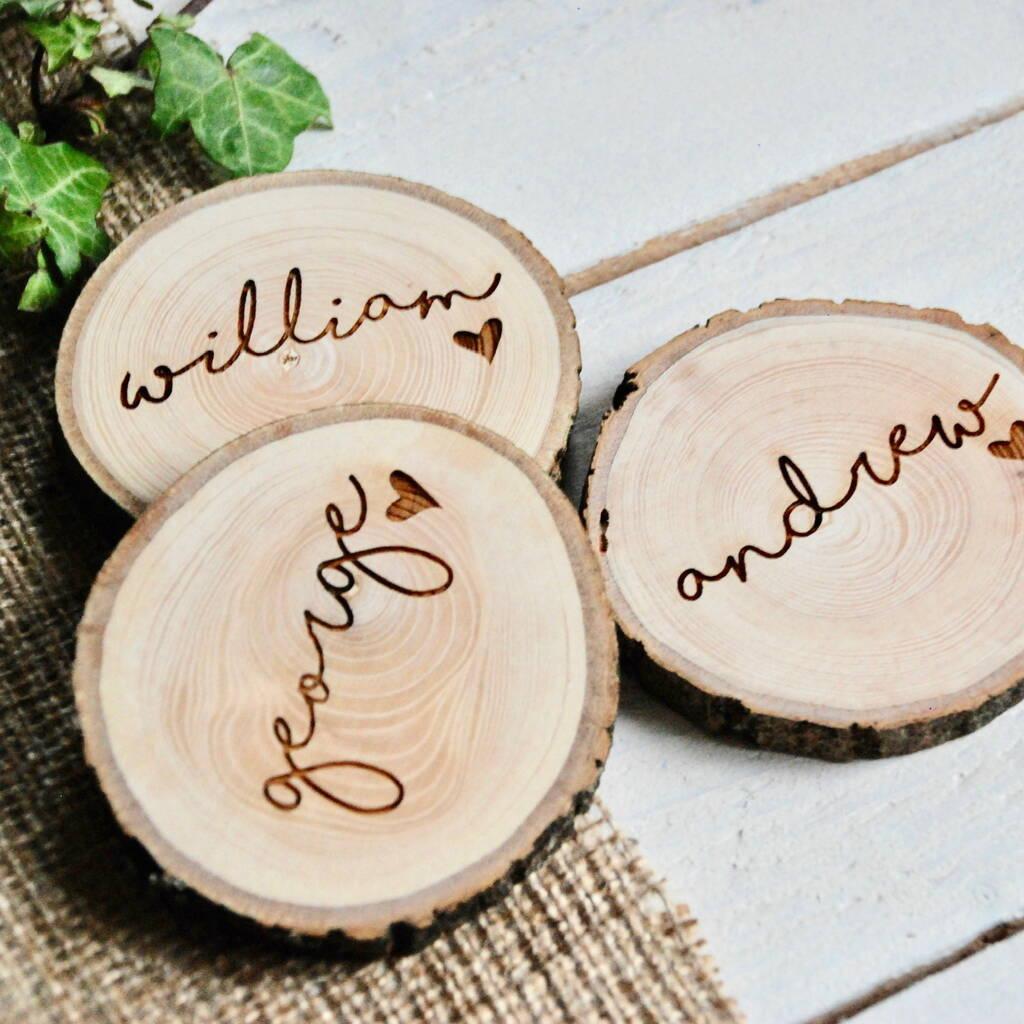 Personalised Wooden Wedding Sign Gift Table Centerpiece Decoration Wood Craft 