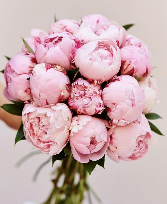 35 Pretty Peony Bouquet Ideas - hitched.co.uk - hitched.co.uk