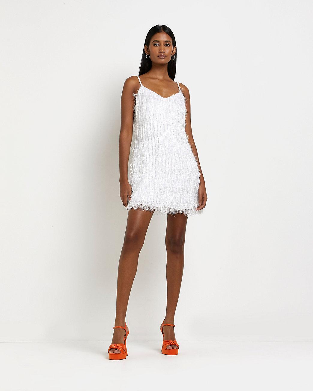River Mini Dress | White