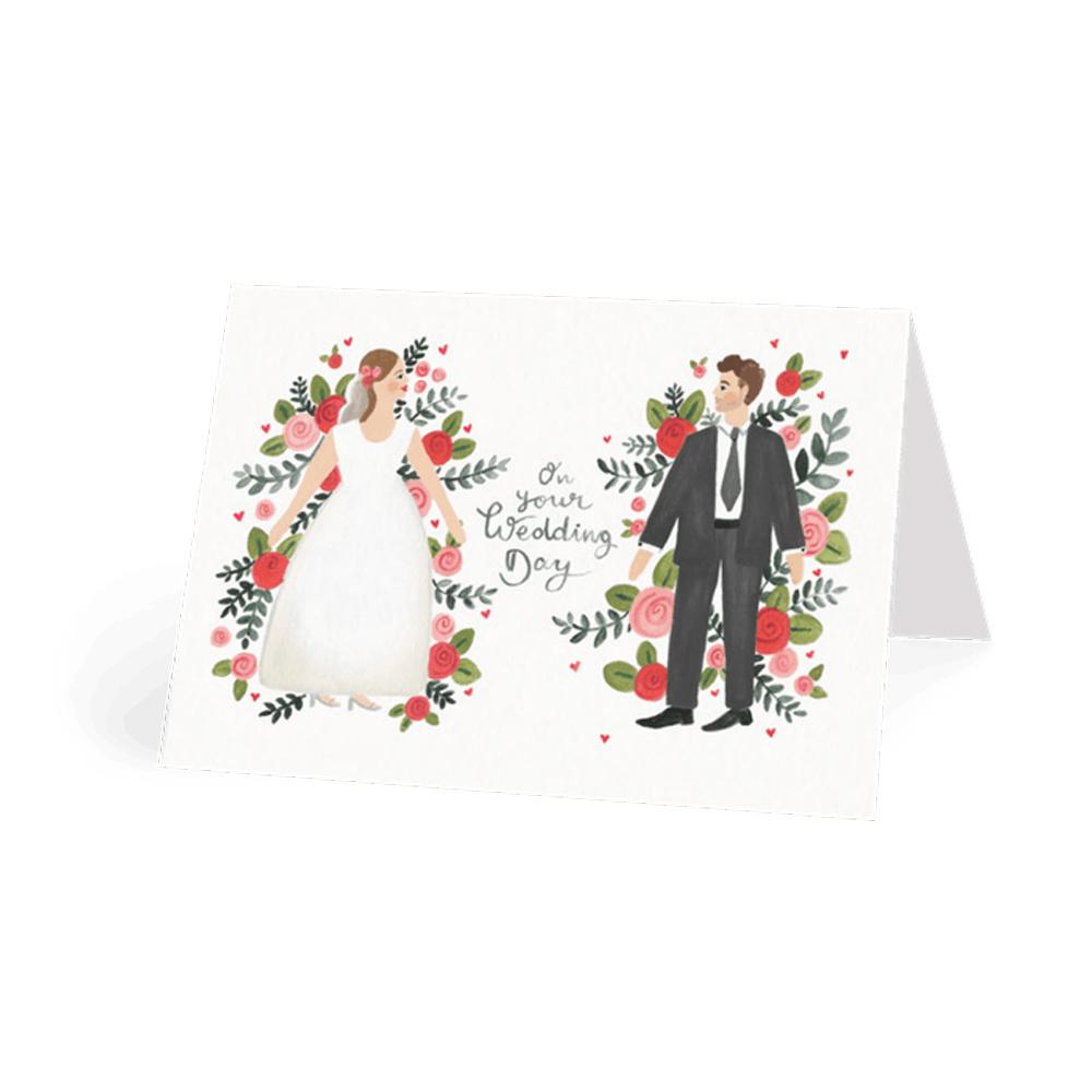 Wedding Card to Groom or Bride On Wedding Day On The Day Wedding Cards Cards Before Wedding| To My GroomBride On Our Wedding Day