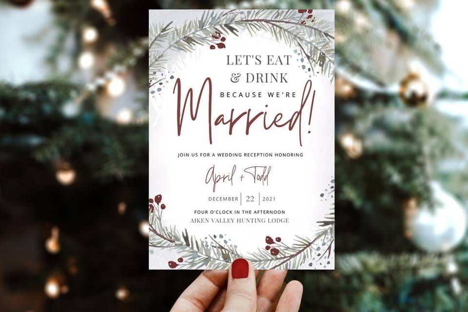 SnowF FREE Envelopes Personalised Wedding Invitations Day/Evening Invites Inc 