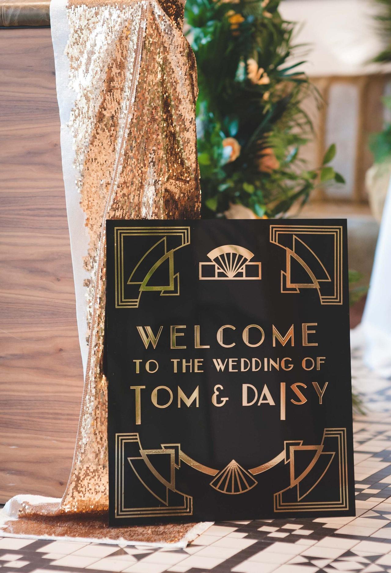 Great Gatsby Art Deco Welcome to the Party Welcome (Download