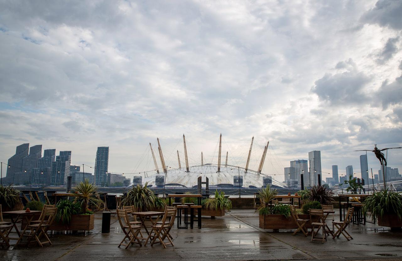A view of the o2 in London