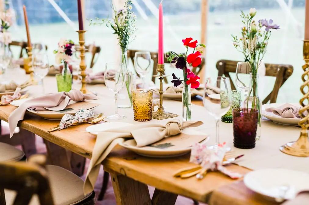 24 Wedding Table Settings to Inspire Your Own