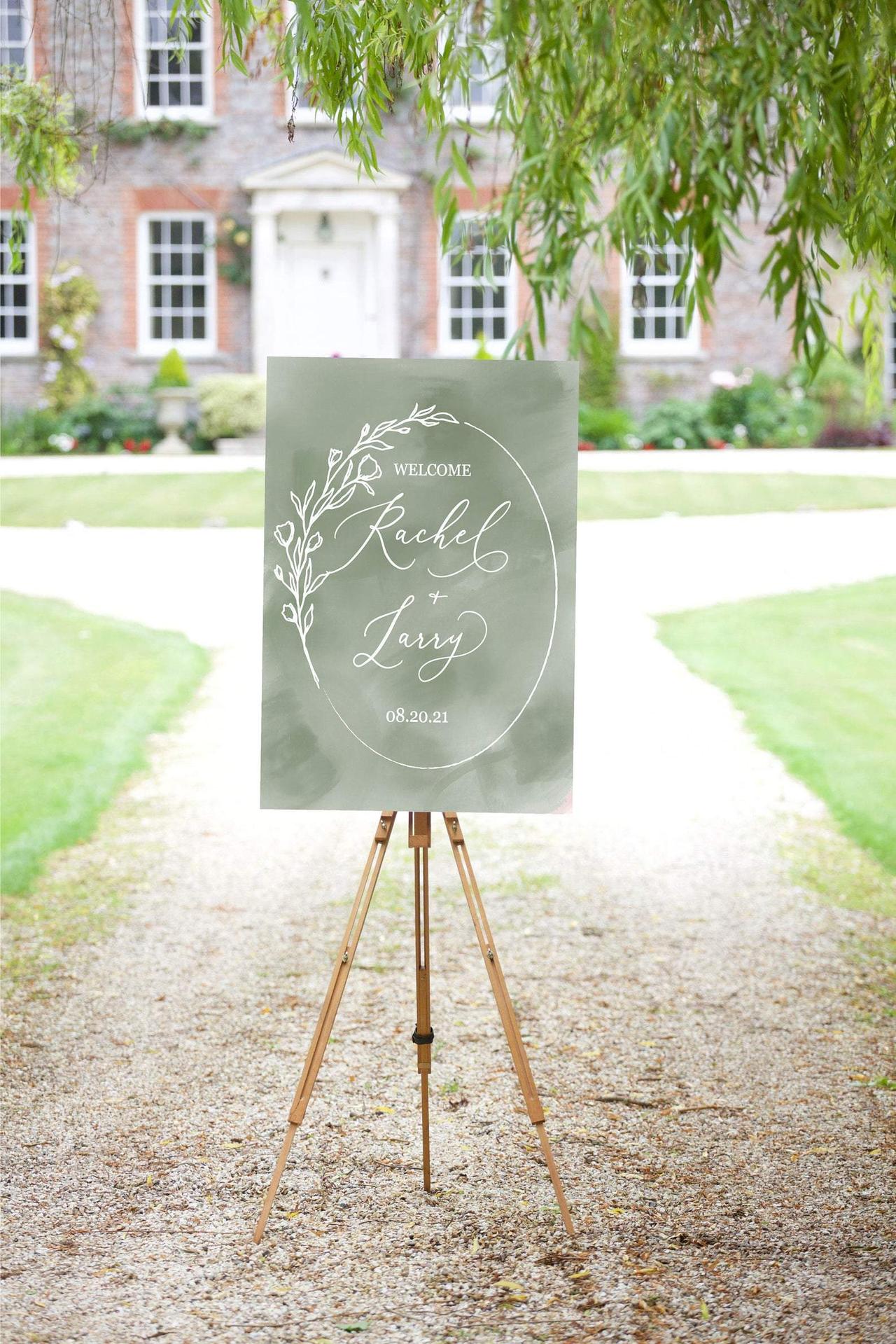 Easel stand for signs? What did you use?, Weddings, Do It Yourself, Wedding Forums