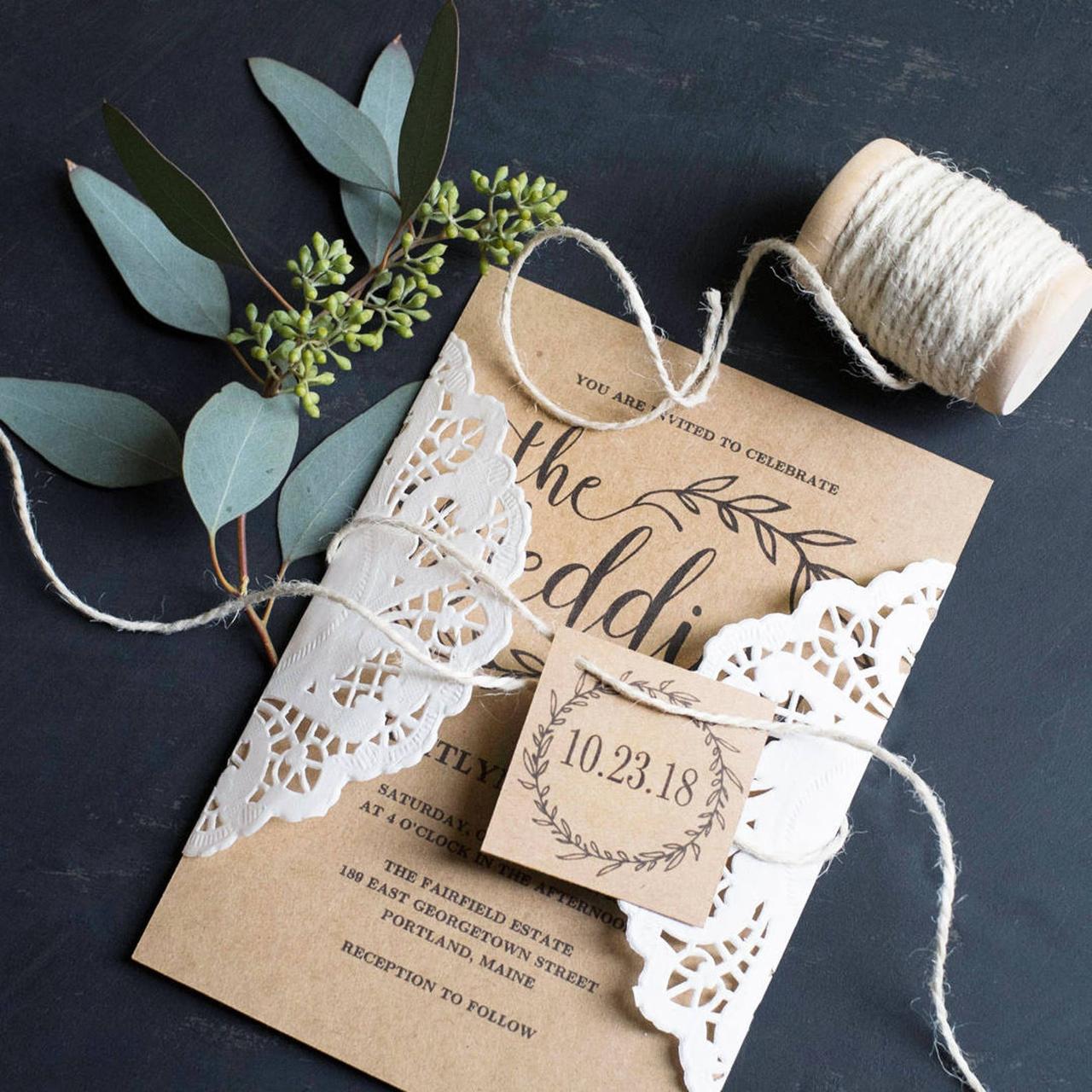 20 Vintage Wedding Invitation Ideas to Inspire Your Own
