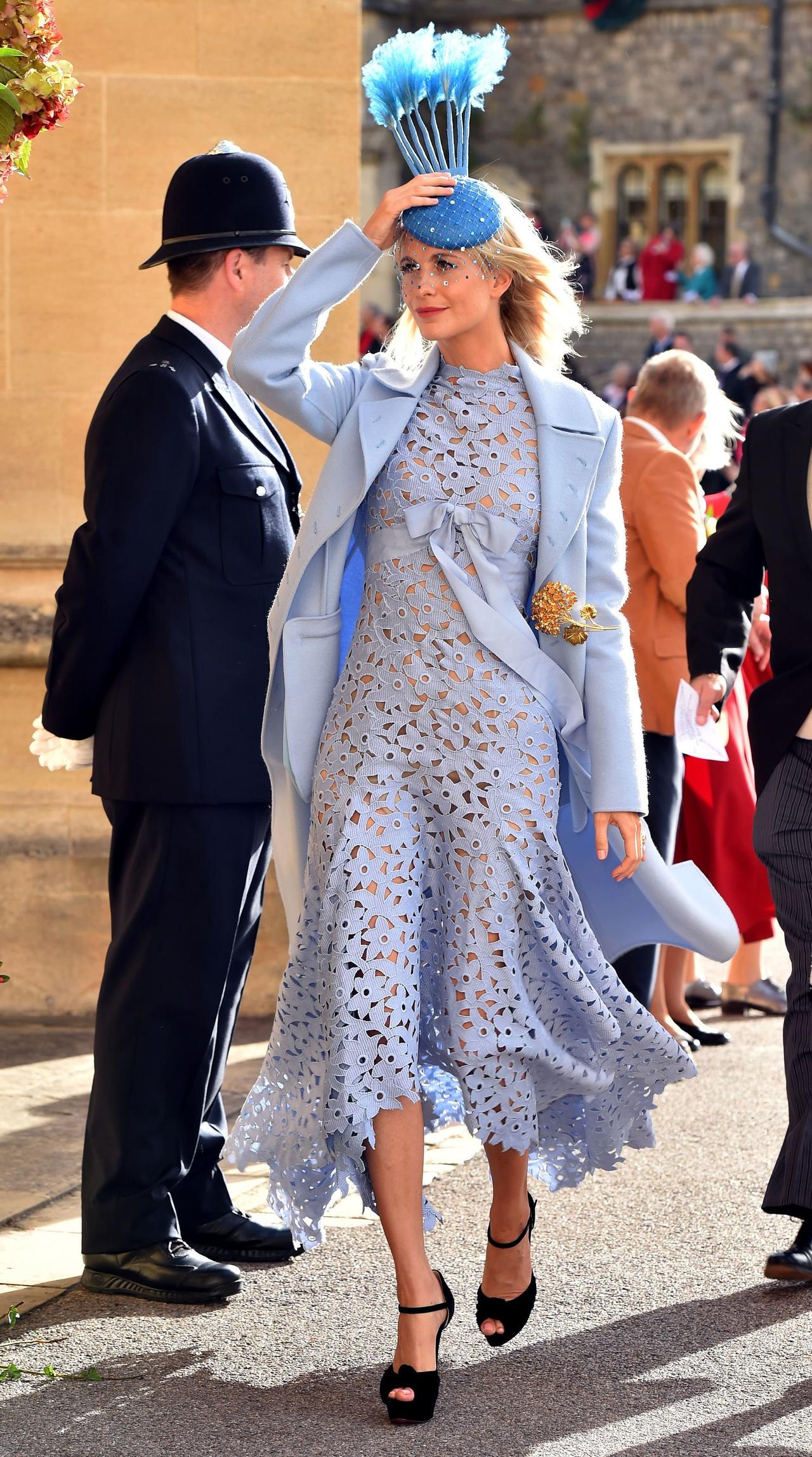 Pale blue hotsell wedding guest outfit