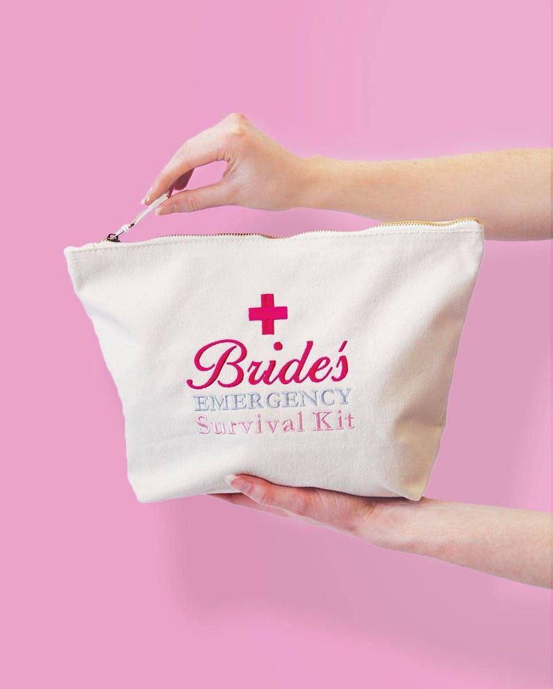 pre FILLED Bag bargain with free personalised candle 10 x Hen Party Survival Kit