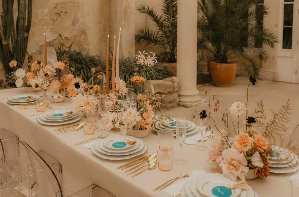 Rose Gold Glass Candle Holder Favour Tea Light DIY Wedding Table Decorations 