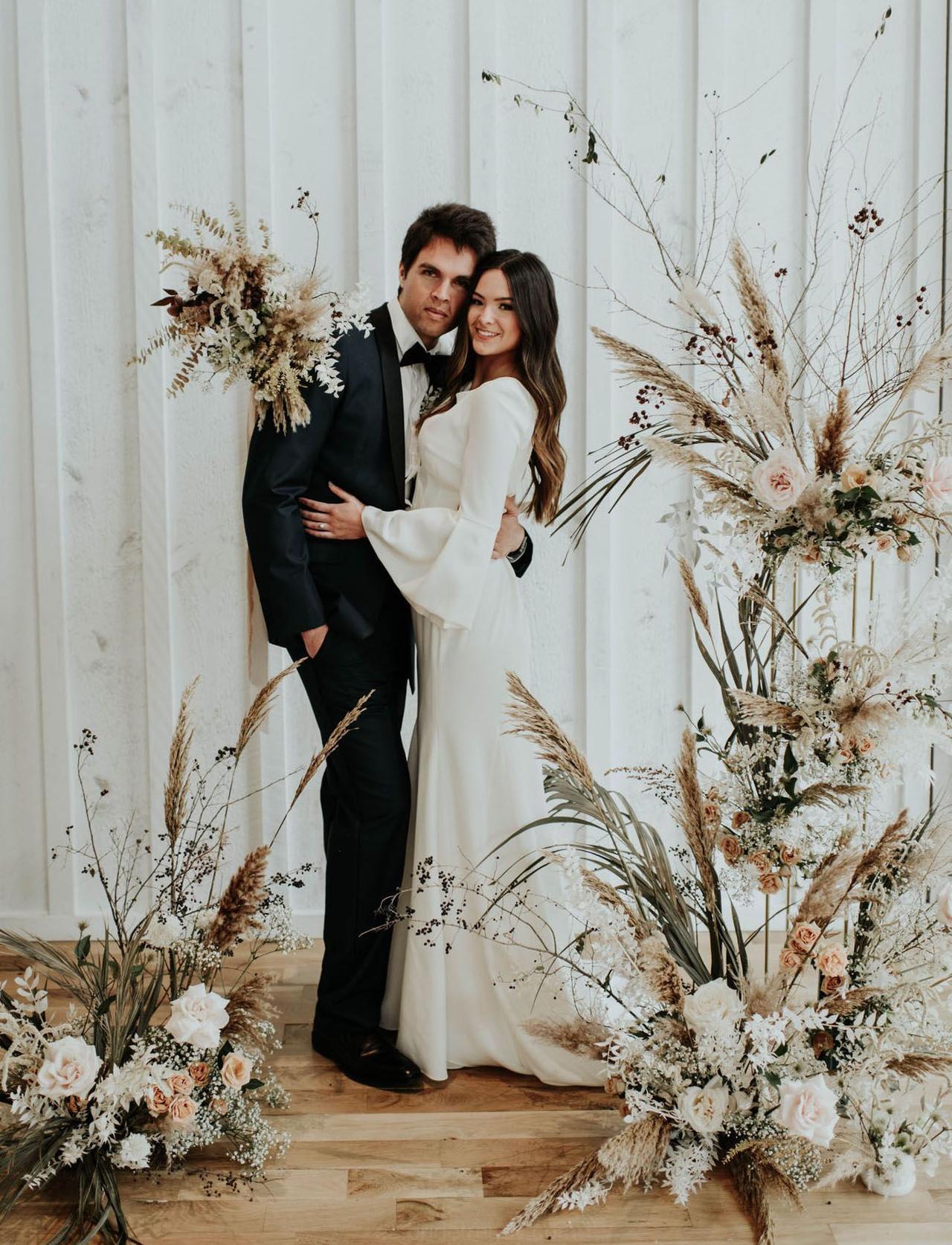 The Hottest Wedding Trend: 46 Dried Flower Ideas - Weddingomania