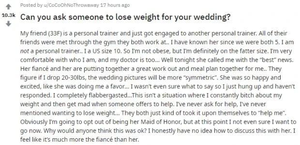 lose weight for wedding