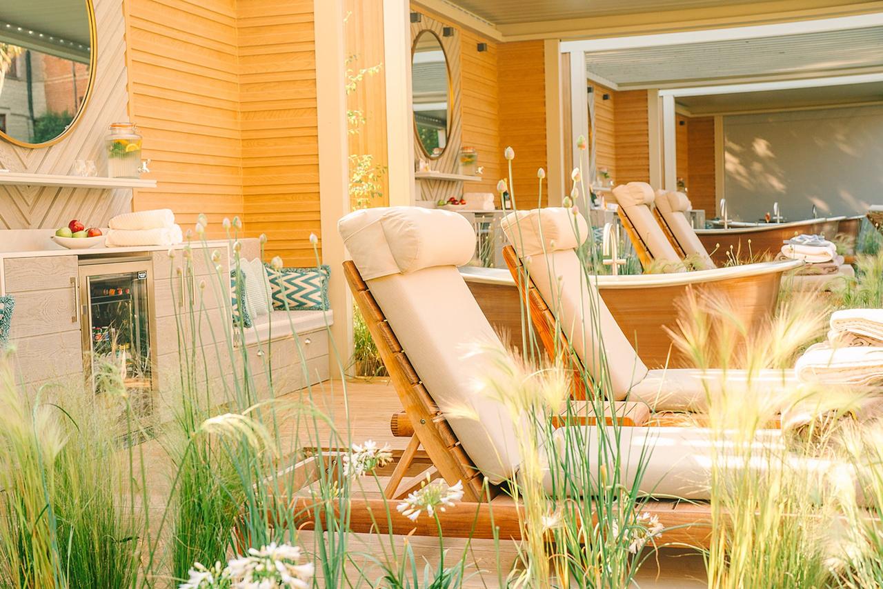 cabana room at Penny Hill park spa hotel