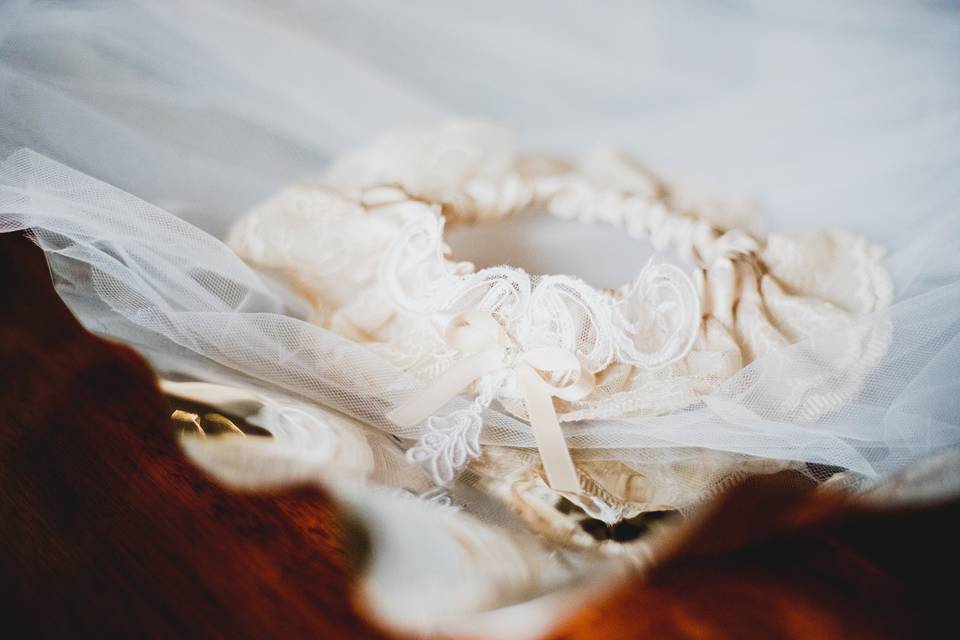 Ruffle Lace Wedding Garter, Perfect Bride Gift