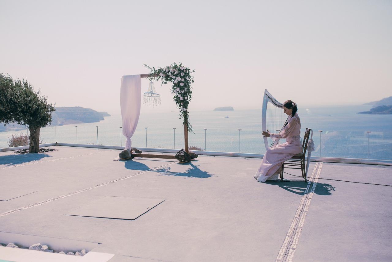 Sammie and Adam - Santorini Wedding