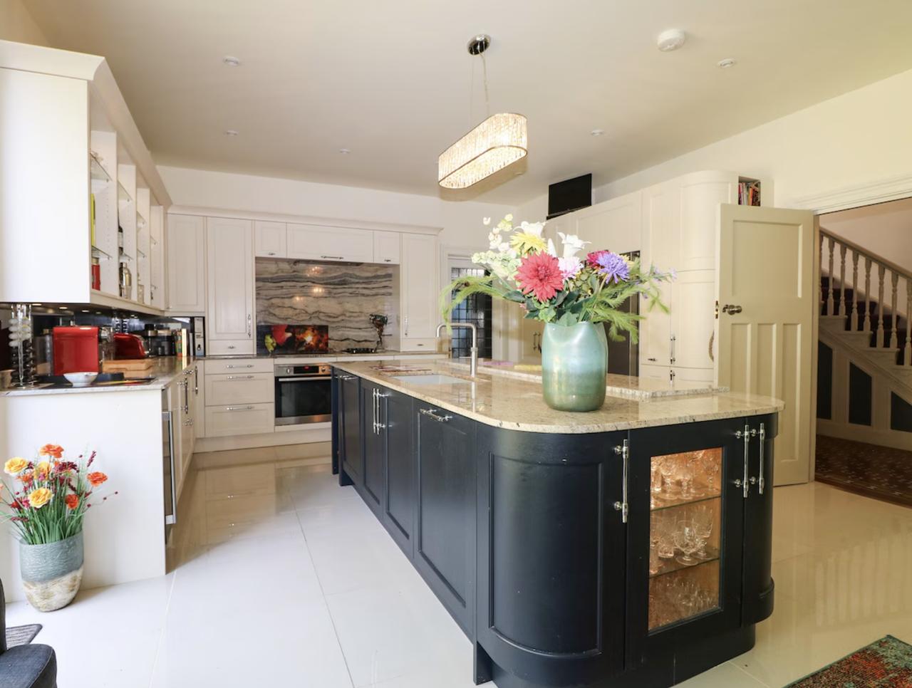 luxurious kitchen inside a cottage in Hove