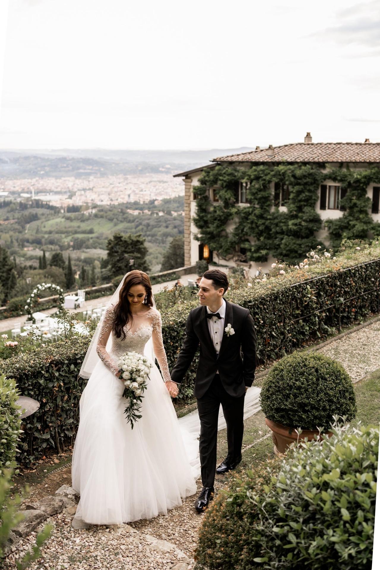 A Glamorous Fairytale Italian Wedding at the Belmond Villa San