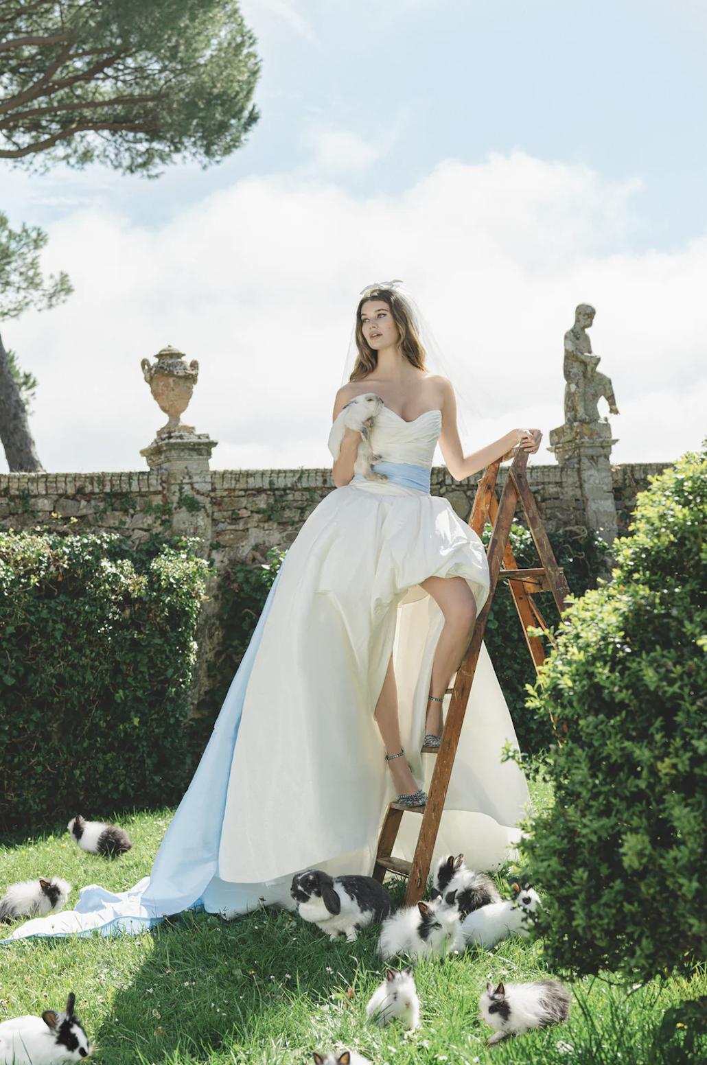 Blue Wedding Dresses Beautiful Bridal Gowns for Your Something Blue hitched