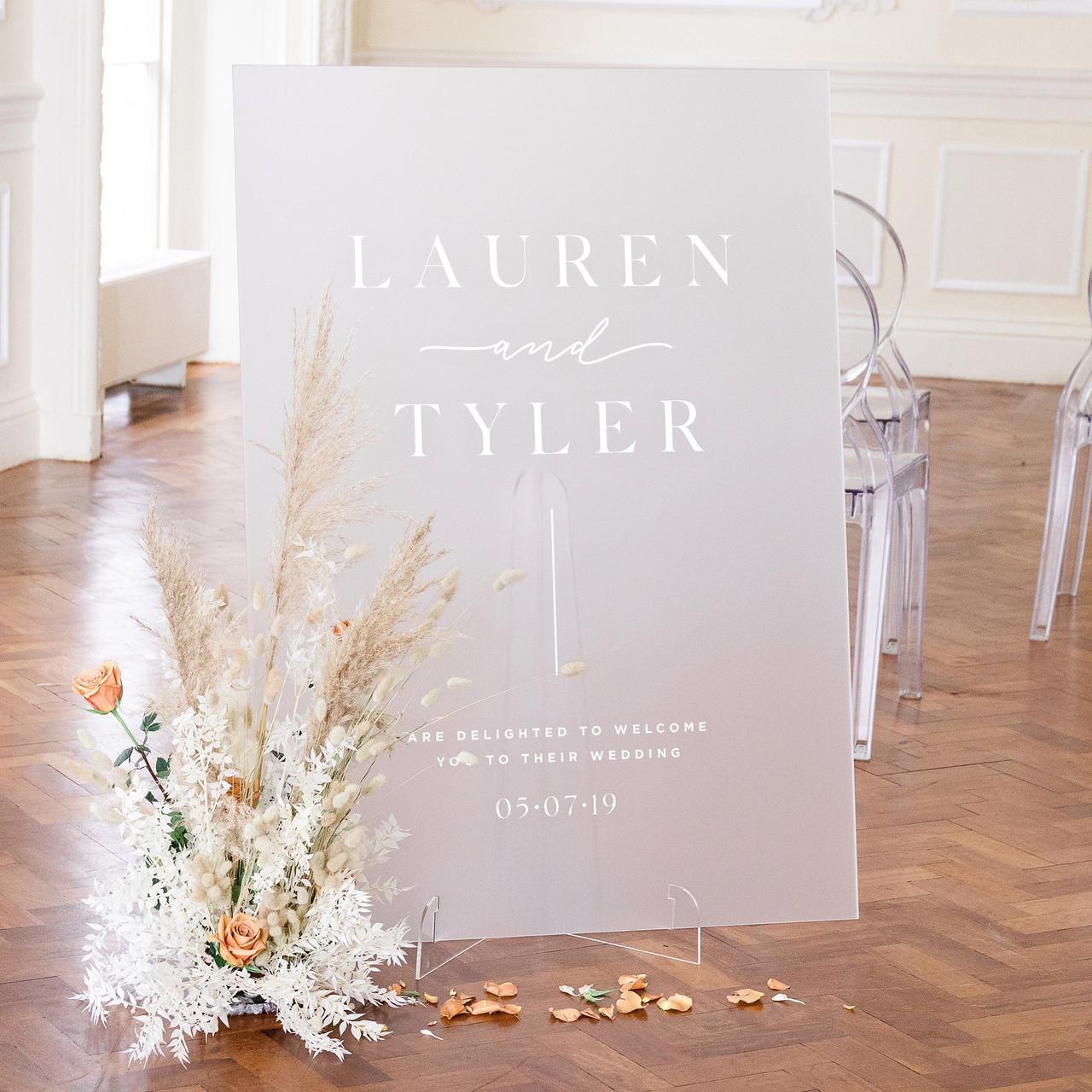 50 Chic Wedding Welcome Sign Ideas 