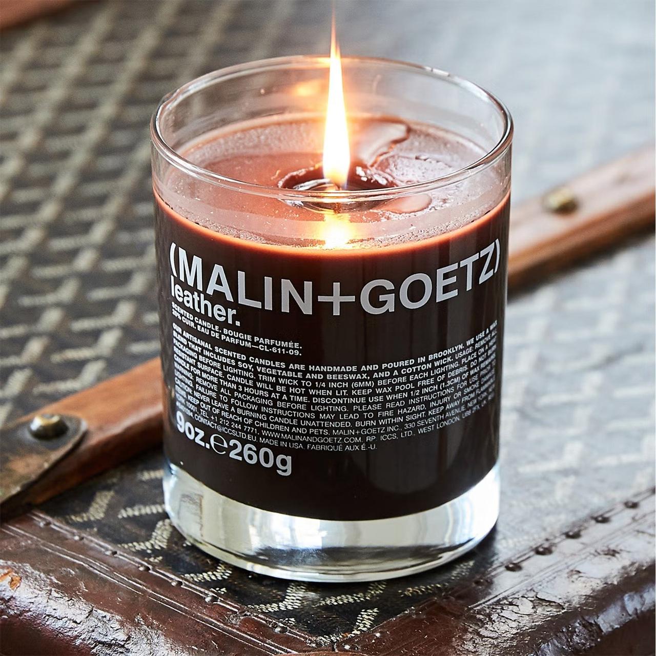 Malin + Goetz Leather Candle – Cult Beauty