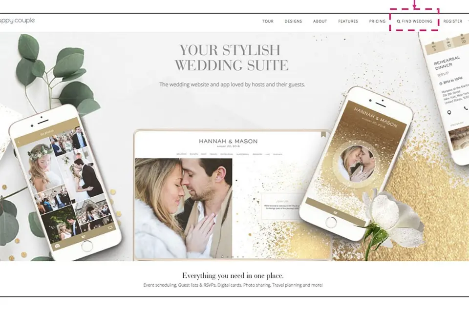 American hotsell wedding website