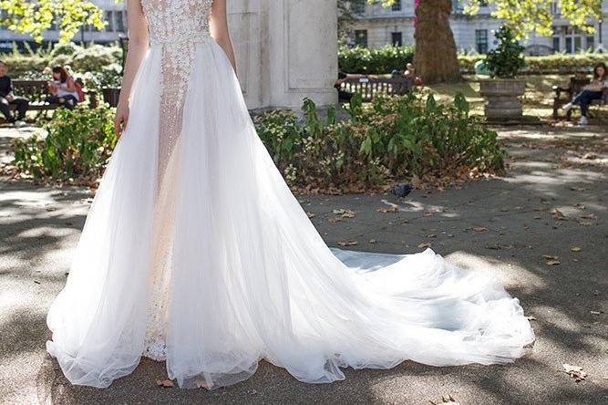 Wedding Trend Alert: The Overskirt Wedding Dress -  