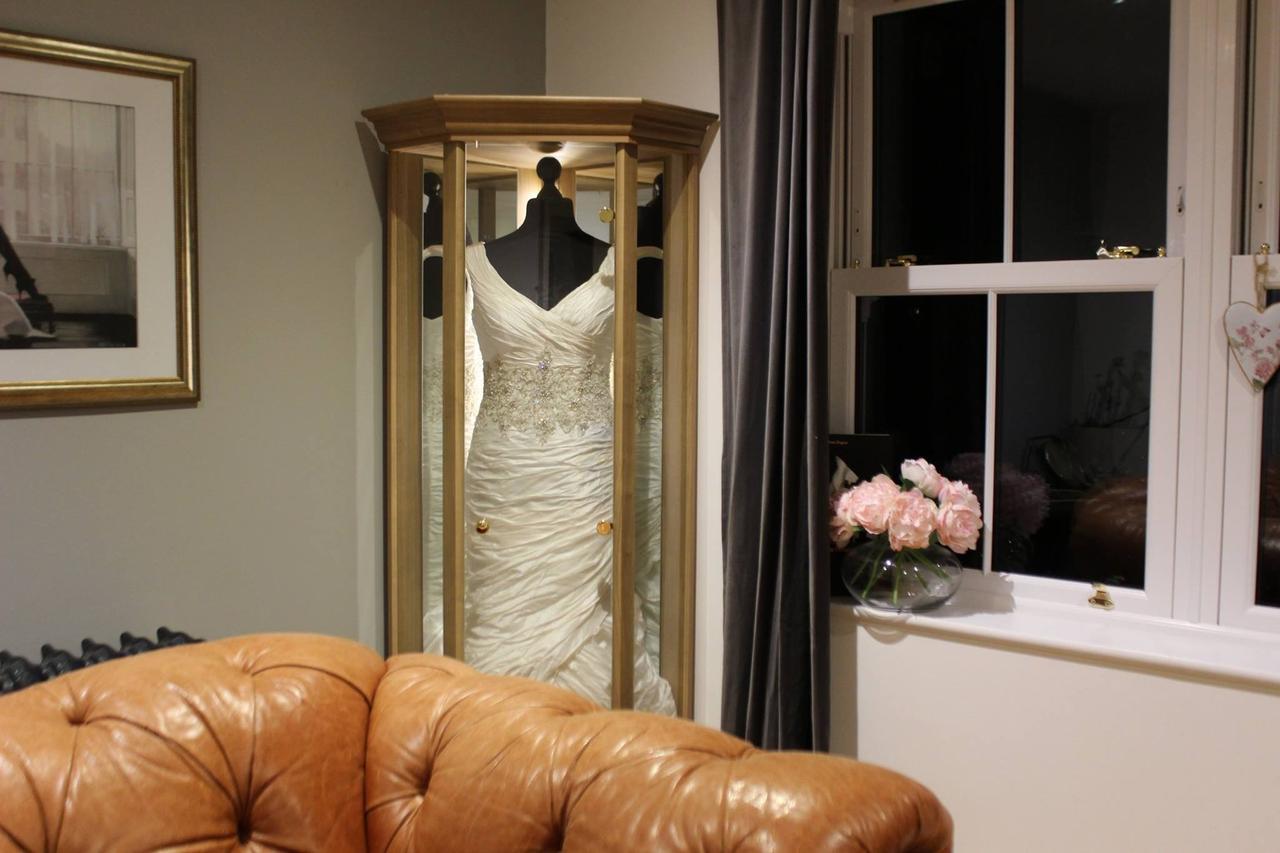 Wedding Dress Framing How to Frame Your Wedding Dress hitched