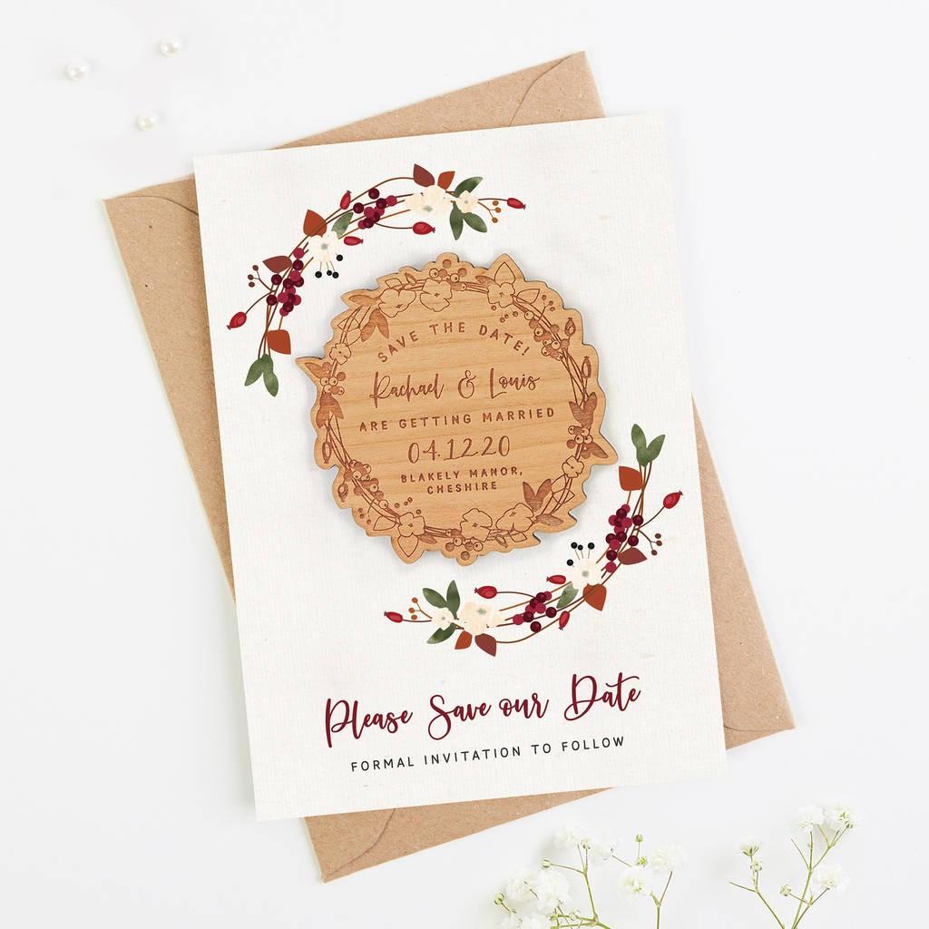 Festival Weddings Save The Date Cards