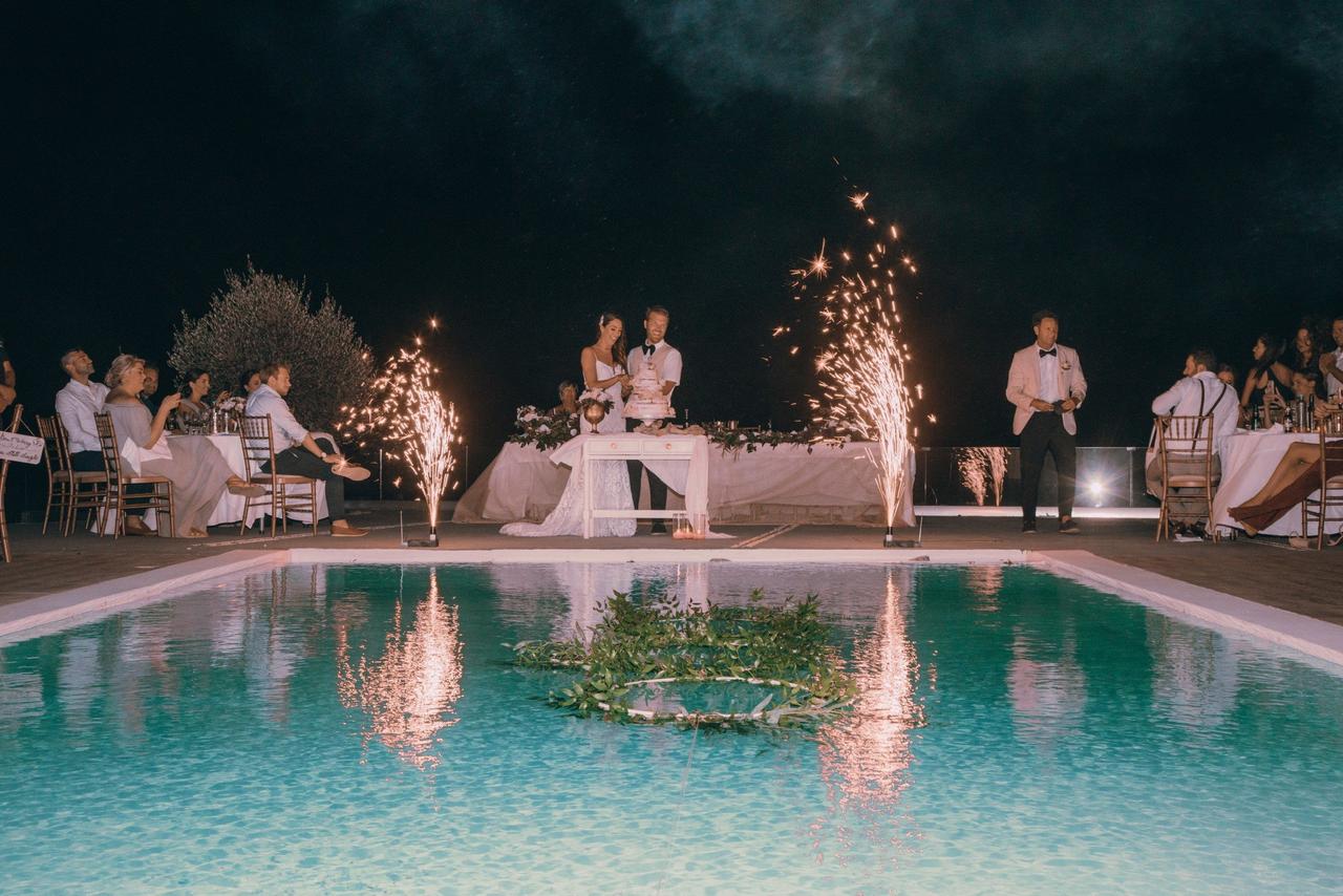 Sammie and Adam - Santorini Wedding