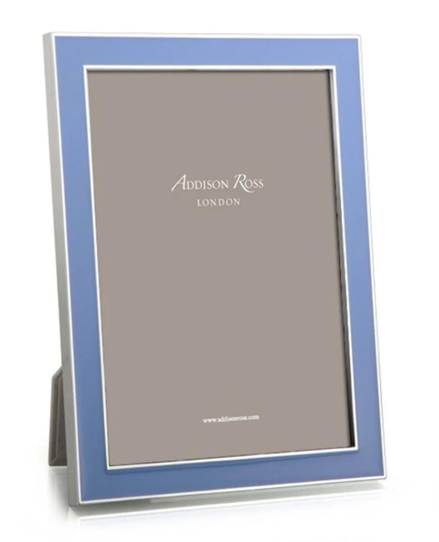 blue enamel photo frame from Addison Ross