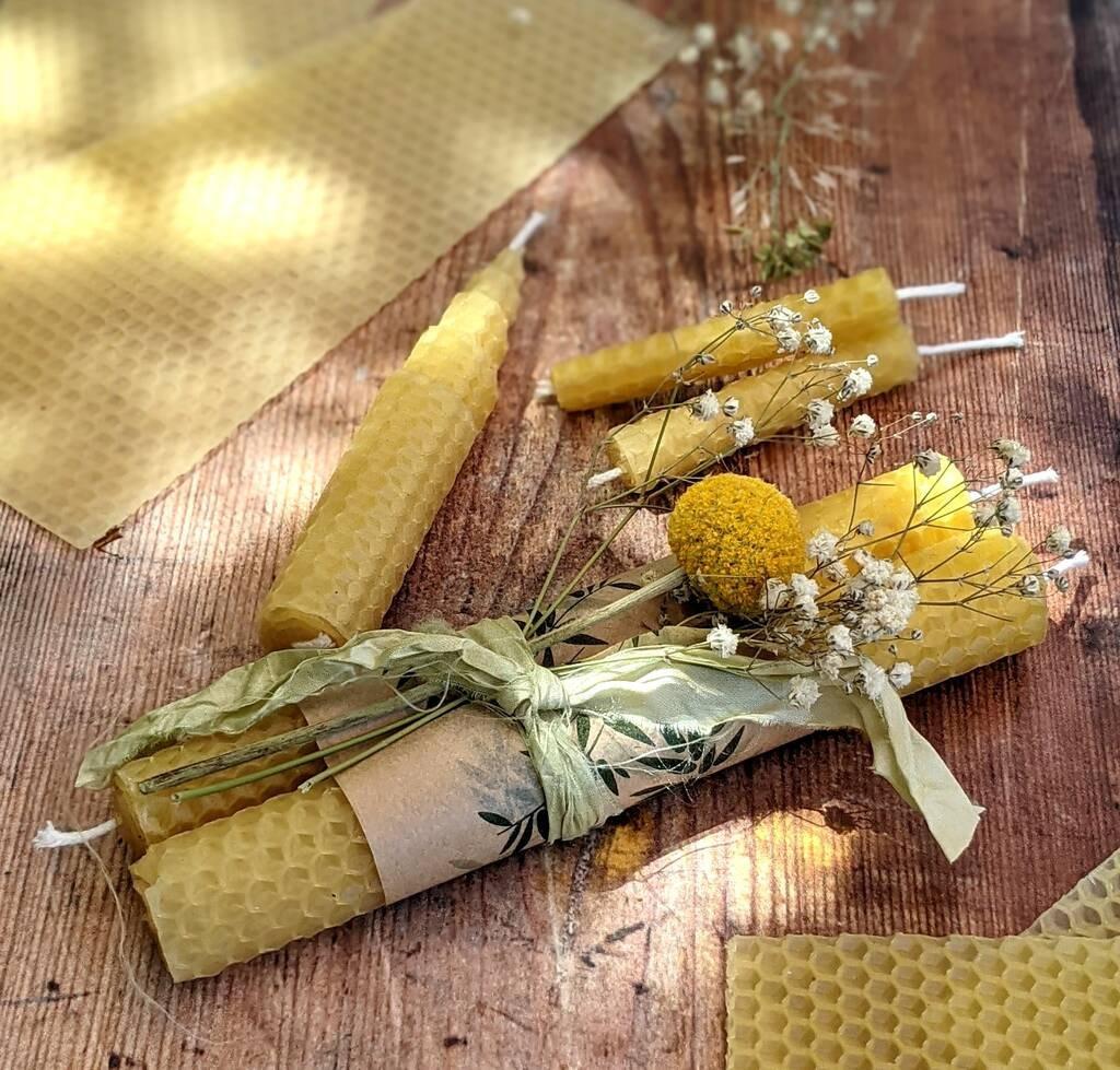 Beeswax Candle Making Kit – Not On The High Street