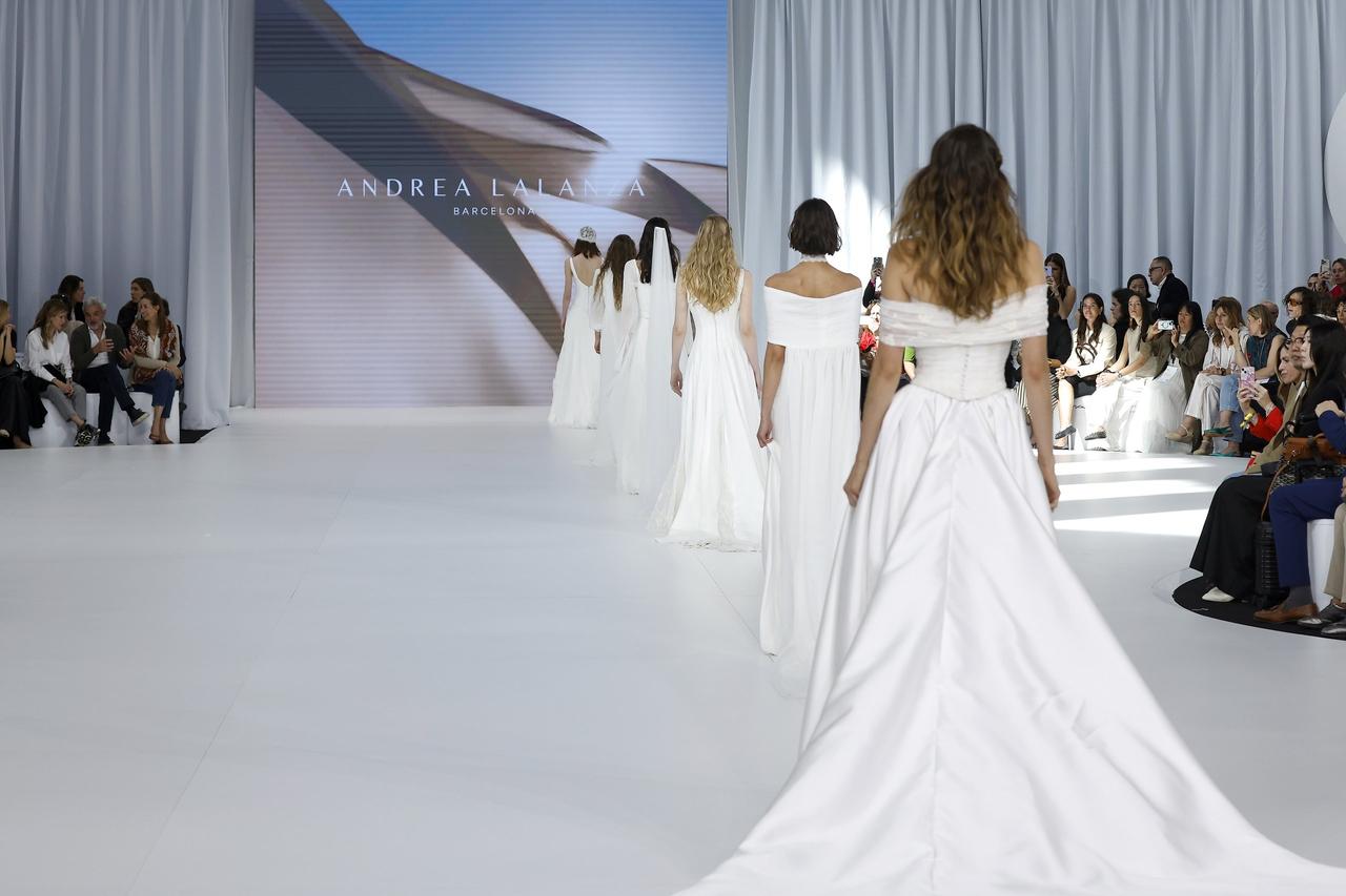 Andrea Lalanza at Barcelona Bridal Week 2026