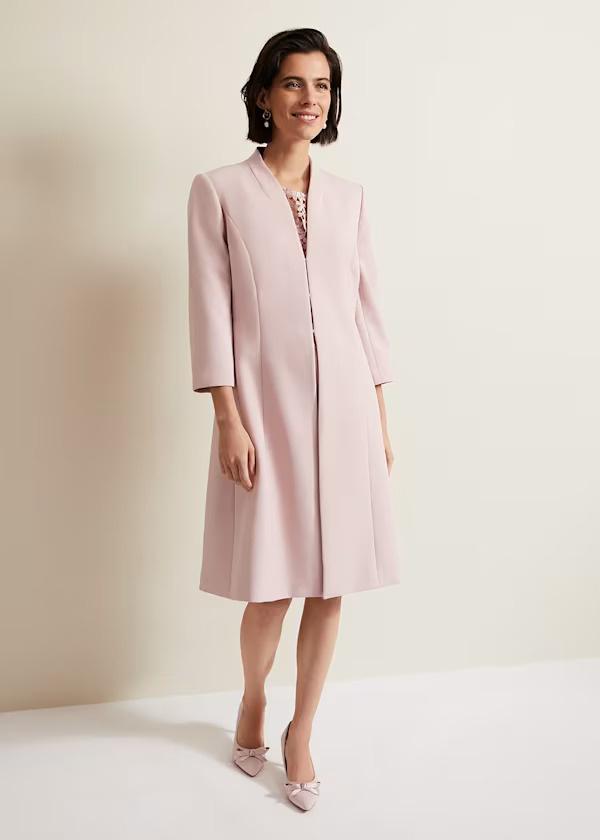 fitted dress coat Wool fitted coat 0 US / Black / without warm insulation main image 1