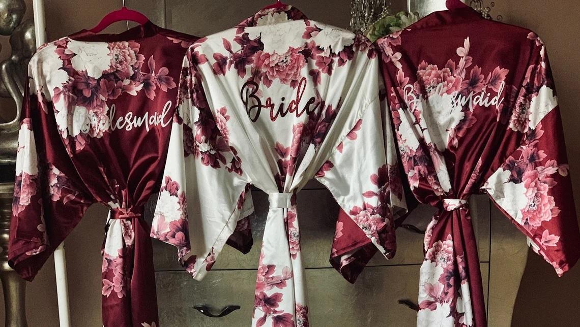 Bridal Robes | Miss Poppy Design