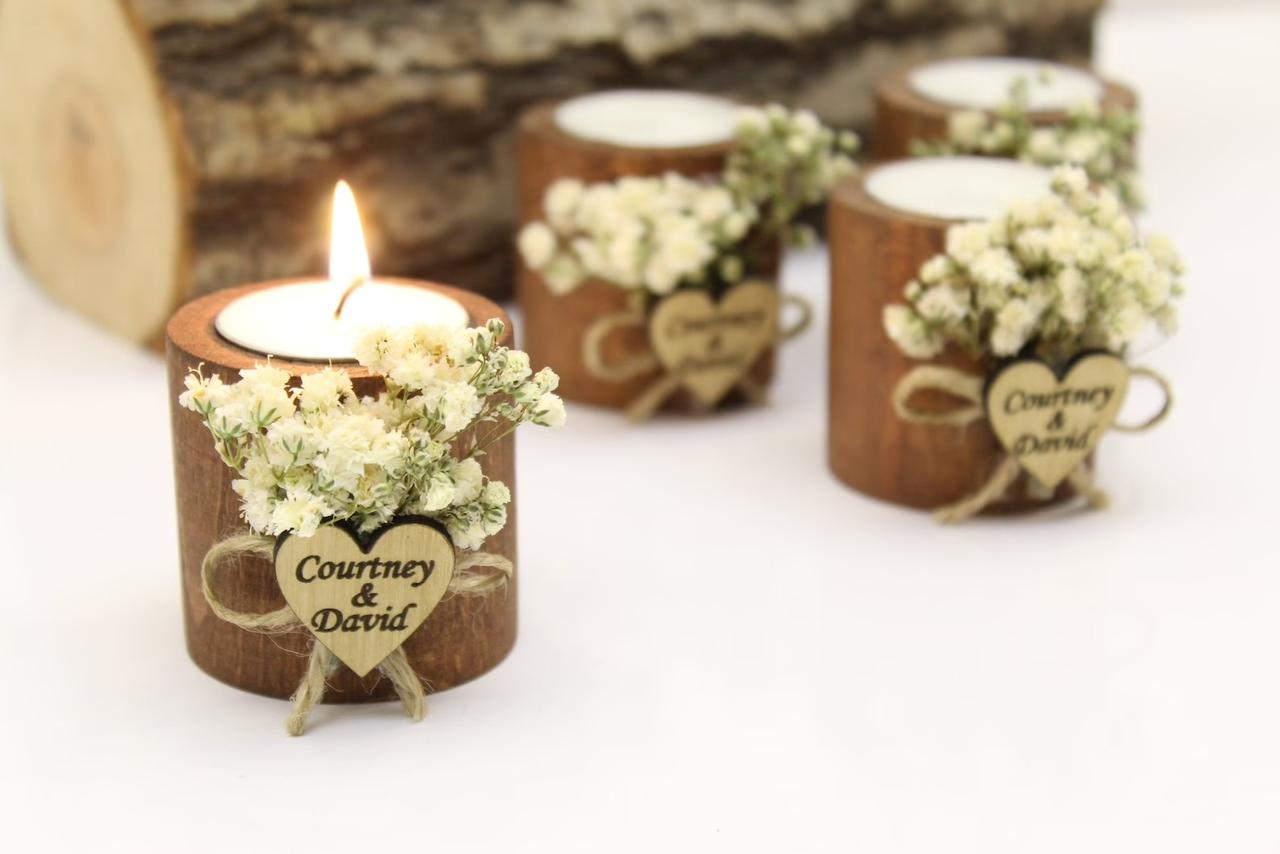 Wedding Candles: Tea Lights, Pillar Candles, Wedding Favours & More - hitched.co.uk - hitched.co.uk