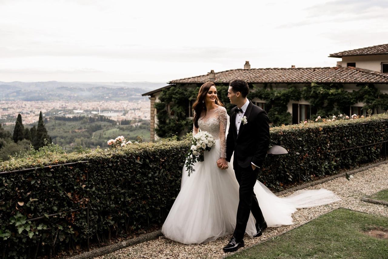 A Glamorous Fairytale Italian Wedding at the Belmond Villa San