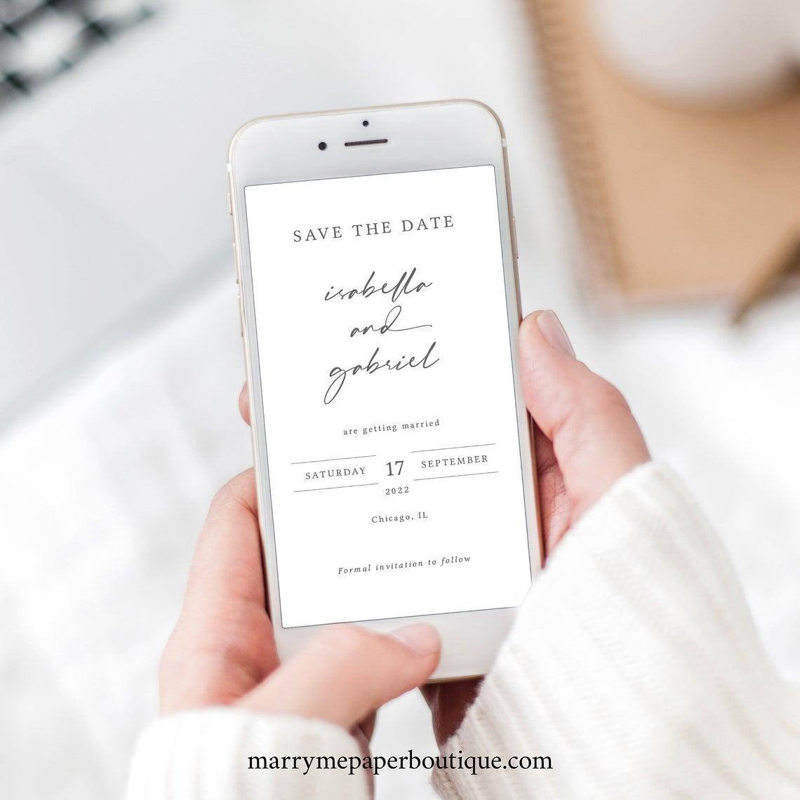 Online Save the Dates: Etiquette & Ideas 