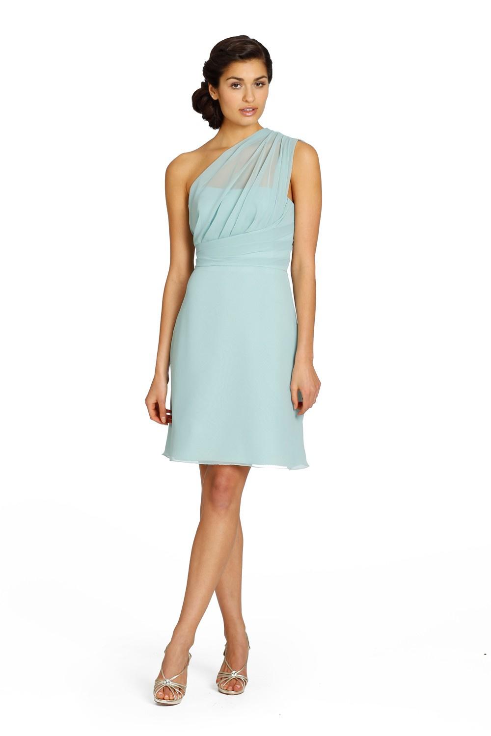 Tiffany Blue Bridesmaid Dresses Jim Hjelm