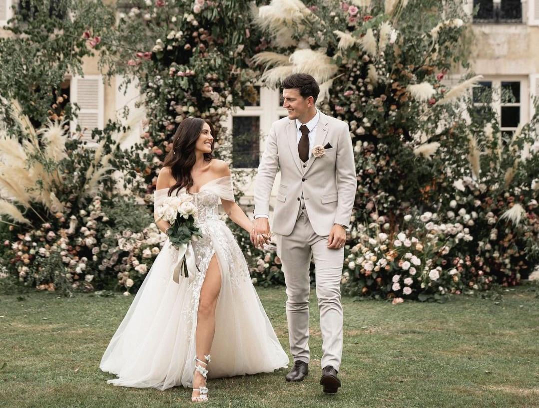 Meghan Trainor Shares Photos of Berta Wedding Gown