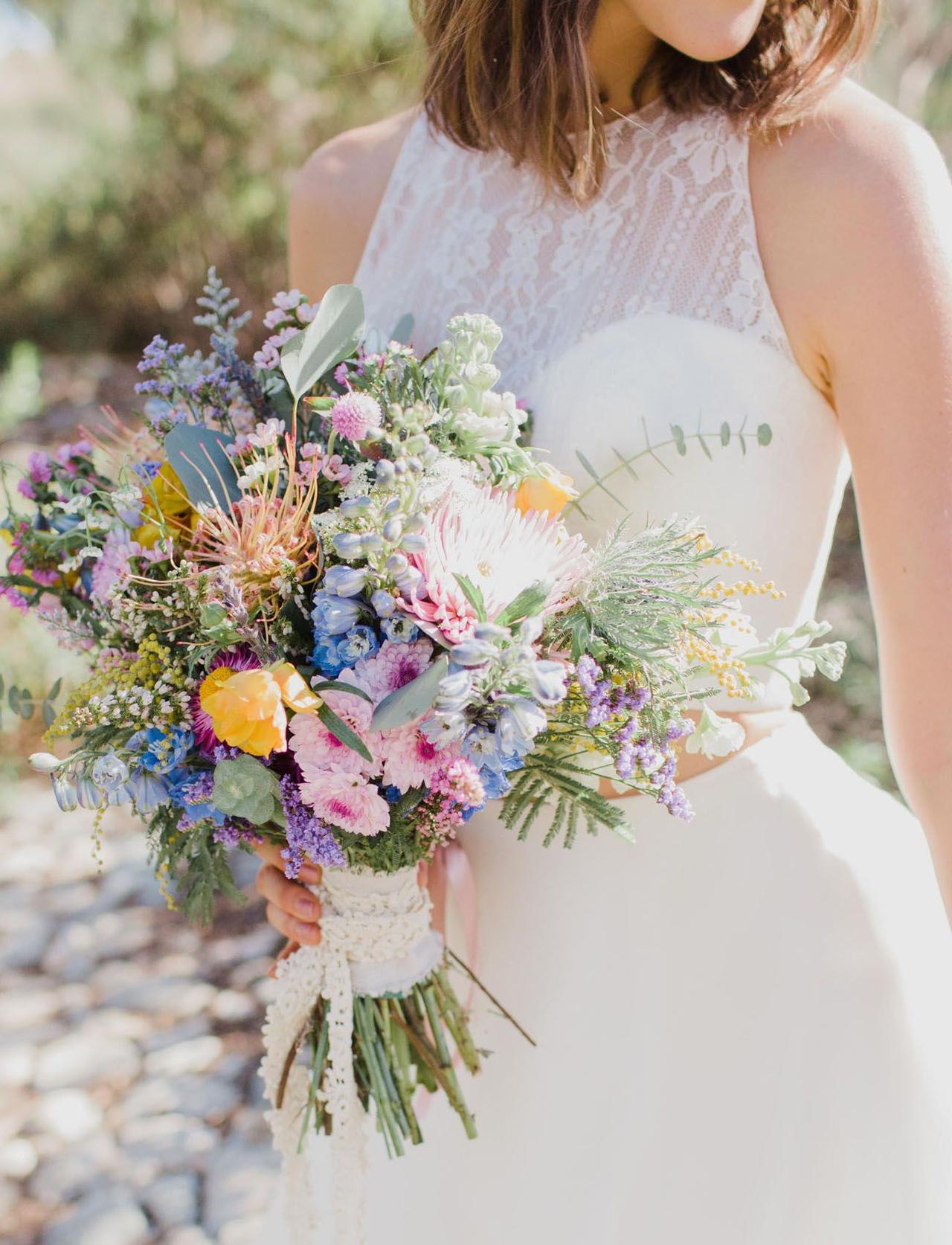 Wedding on sale bouquets wildflowers