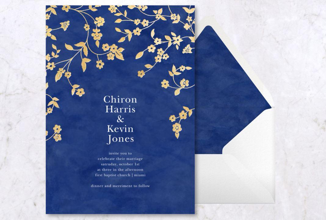 Oscar de la renta hotsell wedding invitations