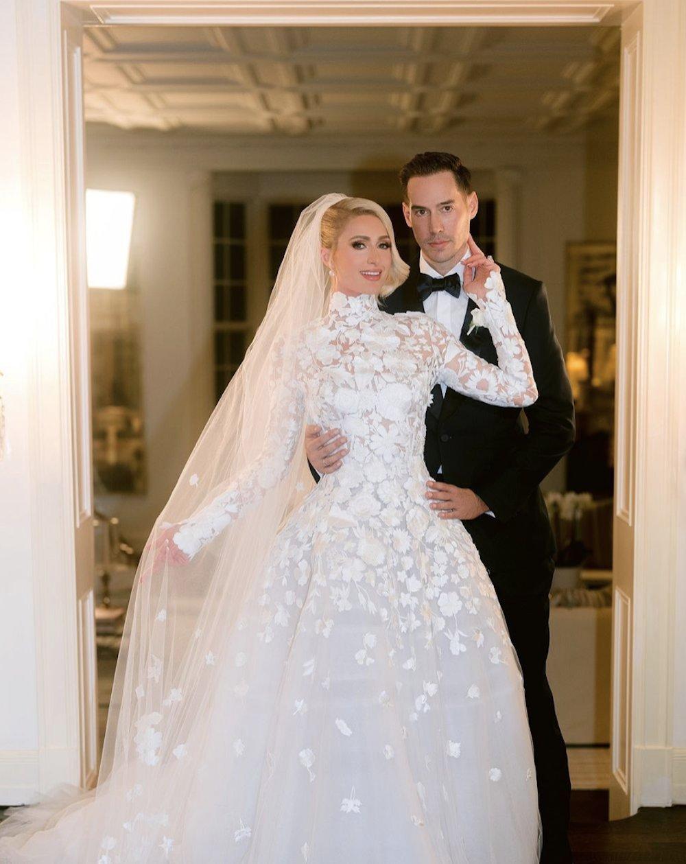 The Best Celebrity Weddings of 2021: Ariana Grande, Paris Hilton, and More  - Over The Moon