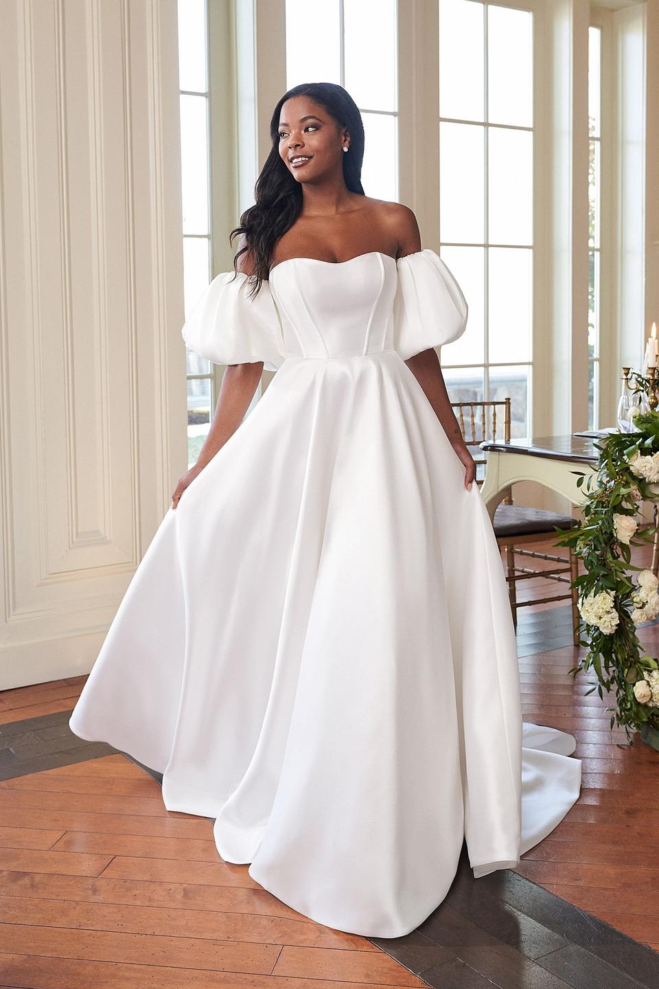 34 Puff Sleeve Wedding Dresses for Stylish Brides hitched.co.uk