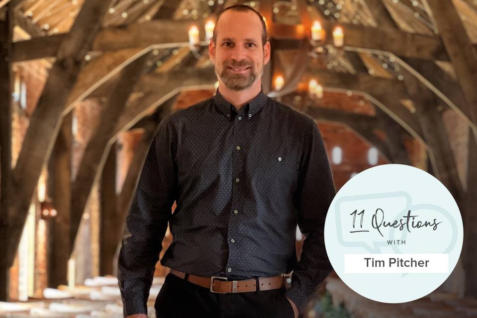 Tim Pitcher - barn manager at Grangefields wedding venue