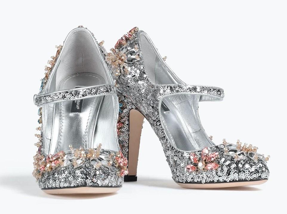 Dolce and shop gabbana bridal shoes