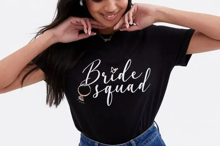 bride t shirt new look