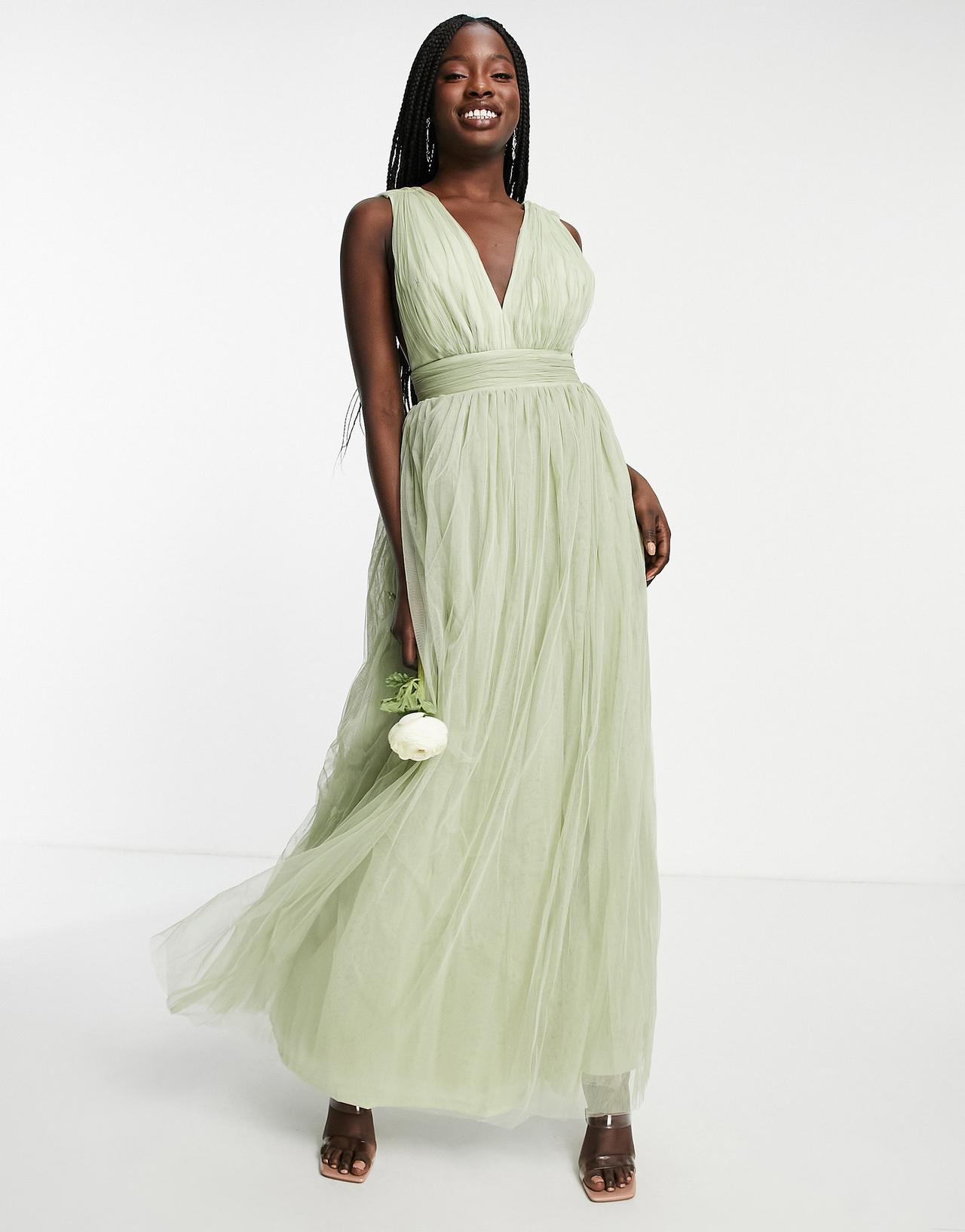 38 Gorgeous Green Bridesmaid Dresses 2022 | annadesignstuff.com